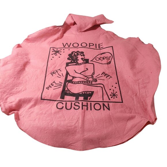 Costume Woopie Cushion Pink Adult Unisex Hoodie Novelty Gag Gift Pink Halloween - Picture 2 of 9